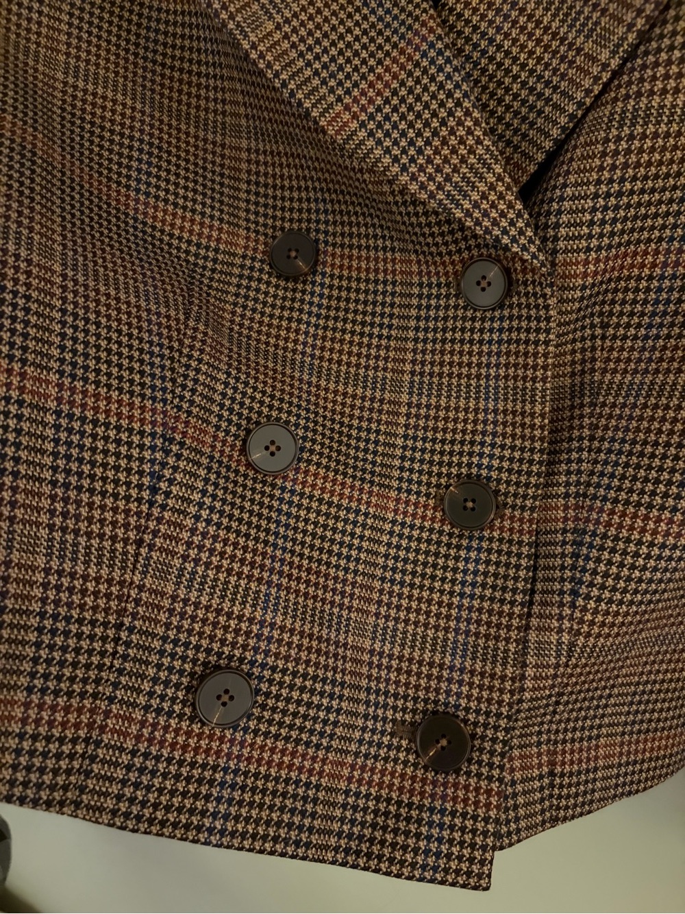 CAMI NYC Plaid Double Breasted Blazer - Picture 3 of 12